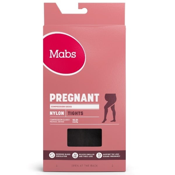 Mabs pregnant nylon tights