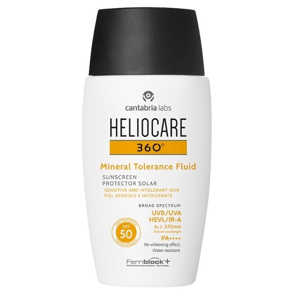Heliocare mineral tolerance fluid sunscreen SPF50 Heliocare mineral tolerance fluid sunscreen SPF50