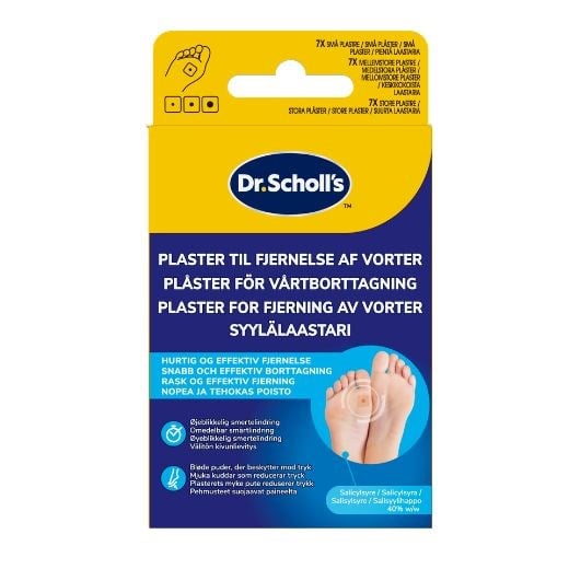 Dr.Scholl's plaster til vorter
