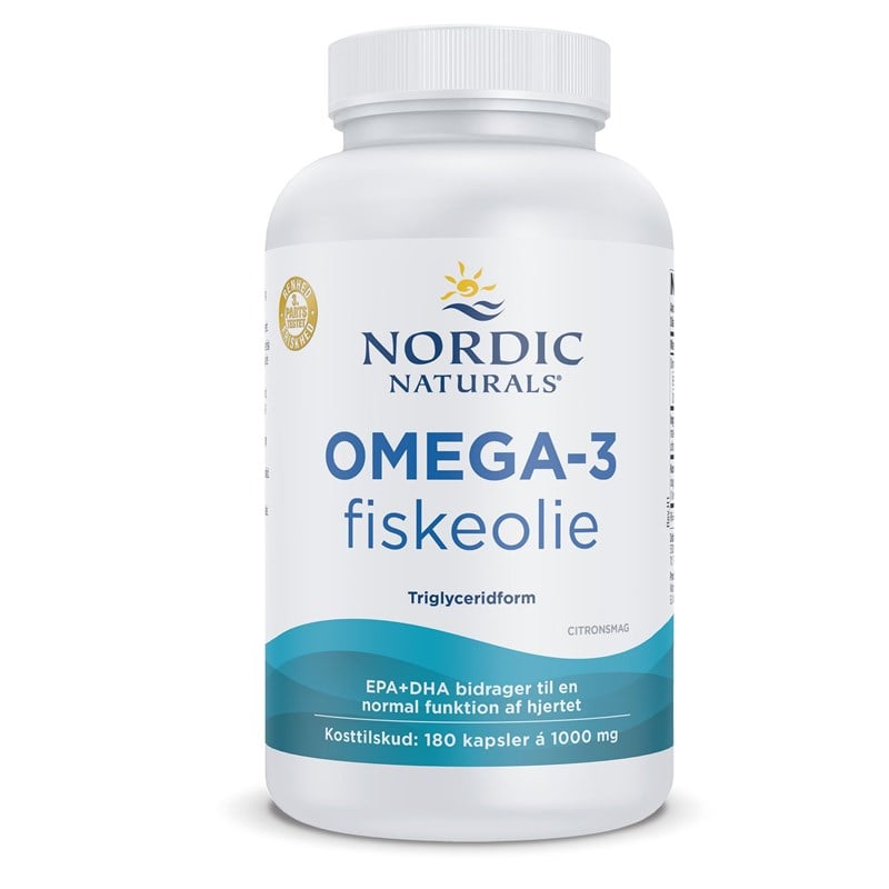Nordic Naturals omega-3 fiskeolie
