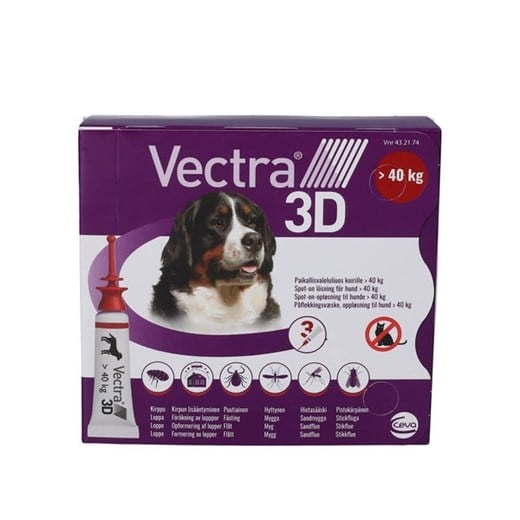 Vectra 3D hund over 40 kg