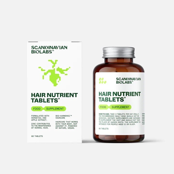 Scandinavian Biolabs hair nutrient tablets
