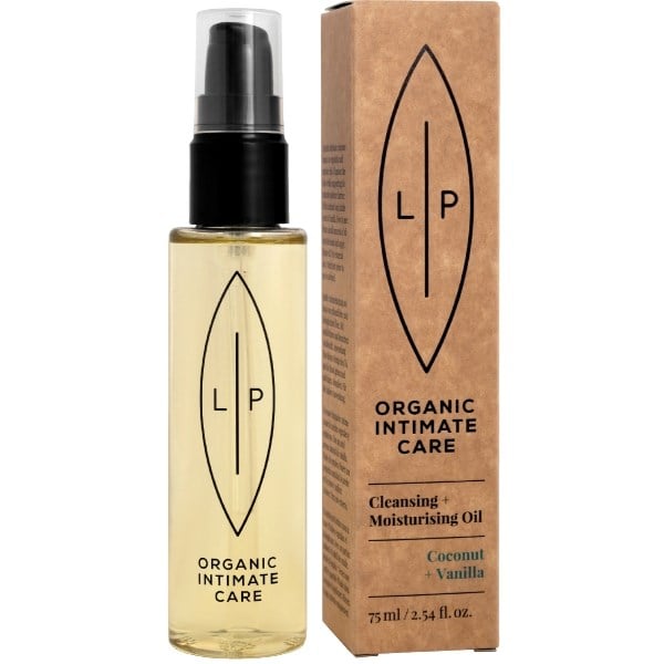 Lip Intimate Care cleansing + moisturising oil coconut + vanilla Lip Intimate Care cleansing + moisturising oil coconut + vanilla