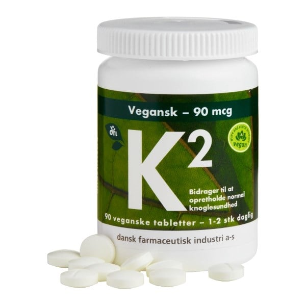 Grønne Vitaminer K2 90 µg