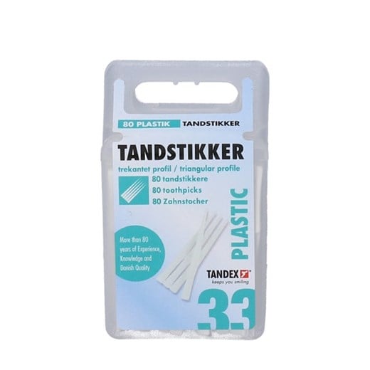 Tandex tandstikker plastik