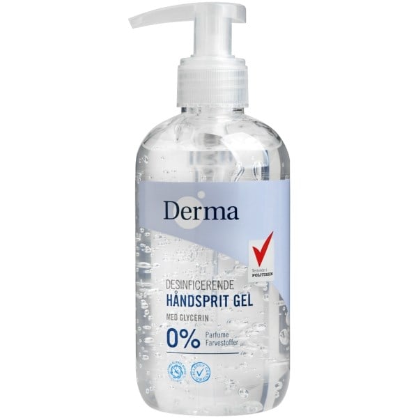 Derma Family disinfecting hand sanitizer gel