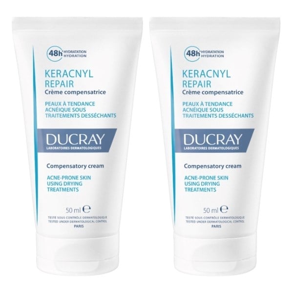 Ducray Keracnyl repair cream sampak