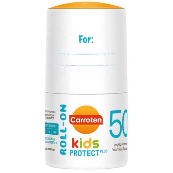 Carroten kids protect roll-on SPF50+