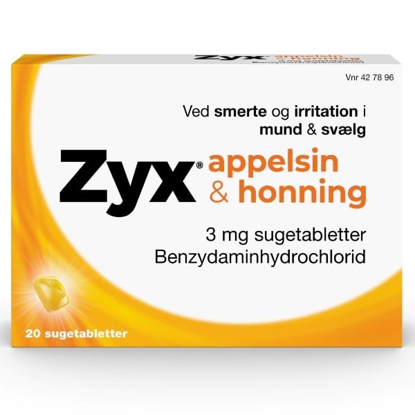 Zyx appelsin & honning Zyx appelsin & honning