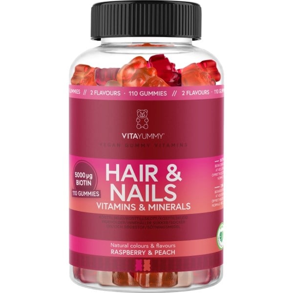 VitaYummy hair & nails mix raspberry & peach VitaYummy hair & nails mix raspberry & peach