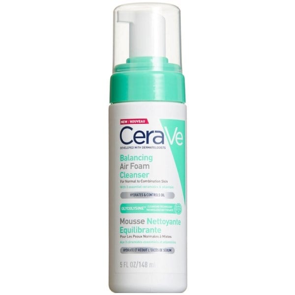 CeraVe balancing air foam cleanser CeraVe balancing air foam cleanser