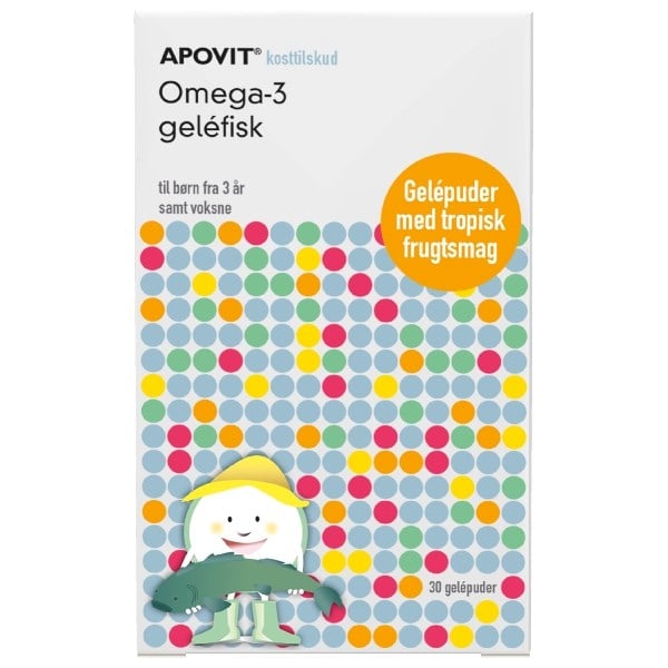 Apovit Omega-3 geléfisk Apovit Omega-3 geléfisk
