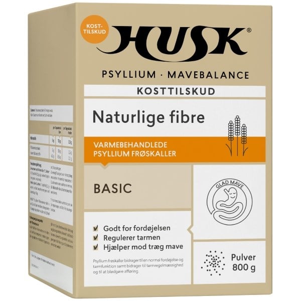 HUSK psyllium mavebalance pulver