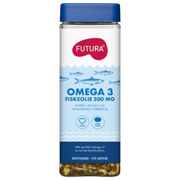 Futura omega 3 fiskeolie 500 mg