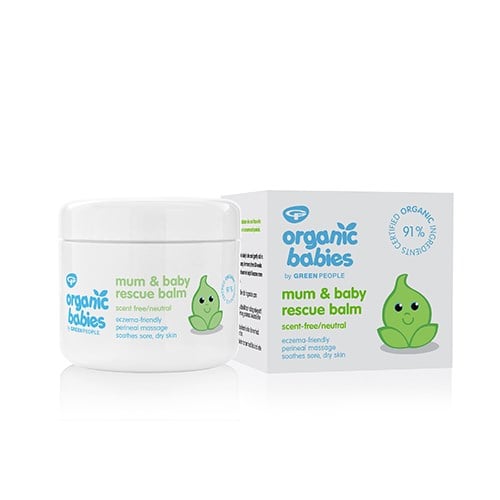 Green People organic babies mum & baby rescue balm