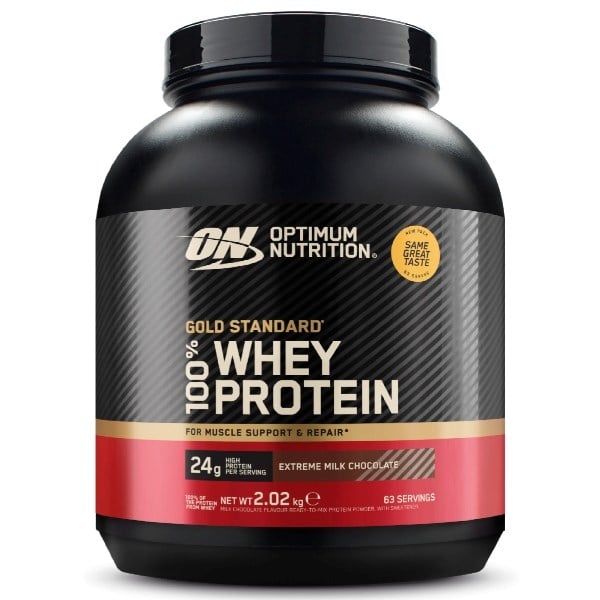 Optimum Nutrition gold standard 100% whey protein extreme milk chocolate
