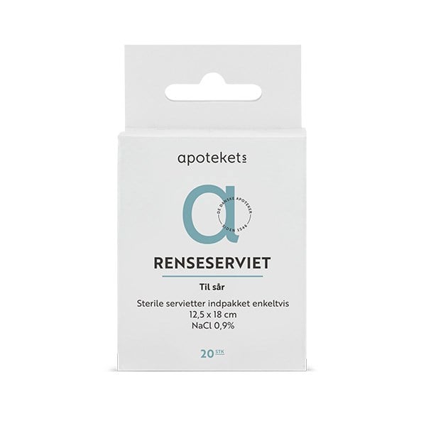 Apotekets renseserviet til sår