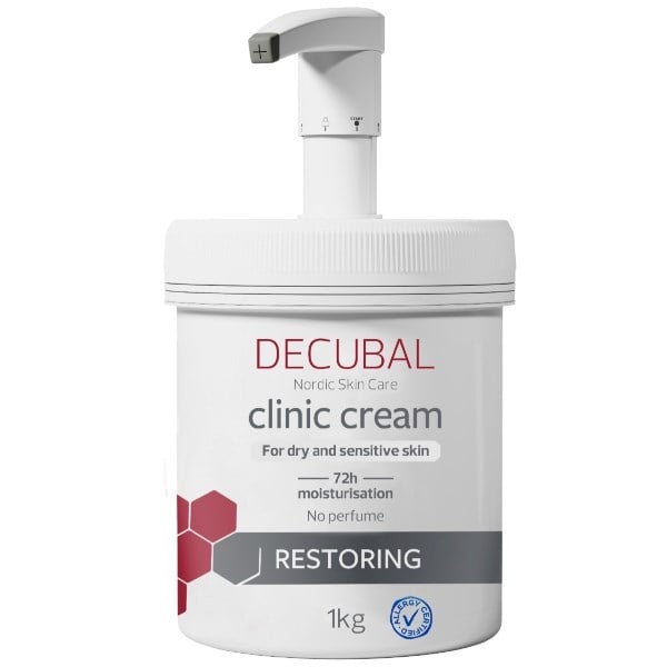 Decubal Restoring clinic cream med pumpe