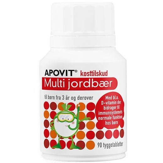 Apovit multi jordbær