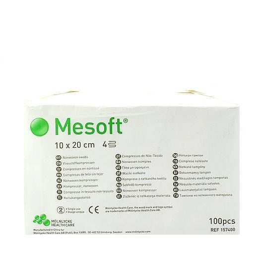 Mesoft usterile kompresser