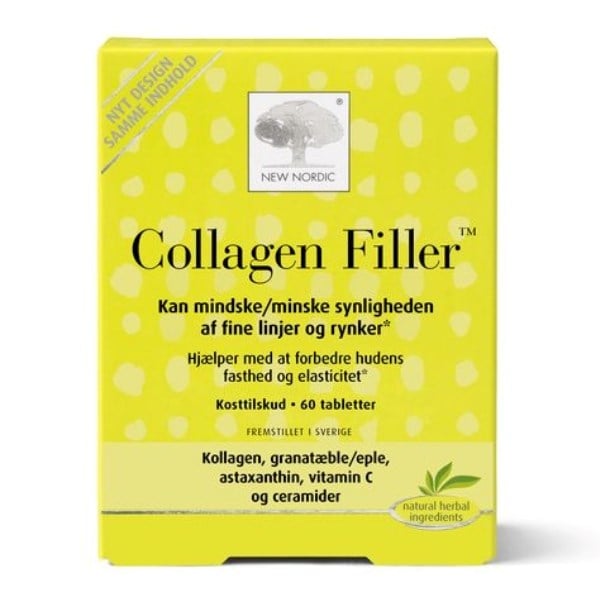 New Nordic skin care collagen filler