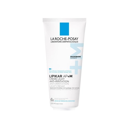 La Roche-Posay Lipikar balm light ap+max - 200 ml - Velegnet til sensitiv og irriteret hud