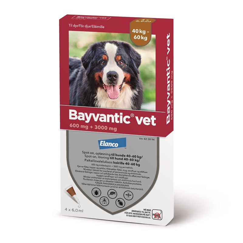Bayvantic vet til hund 40-60 kg