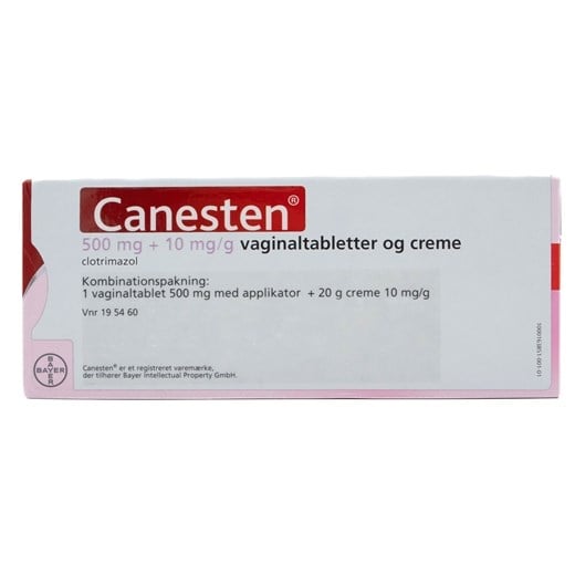 Canesten vaginaltablet og creme Orifarm