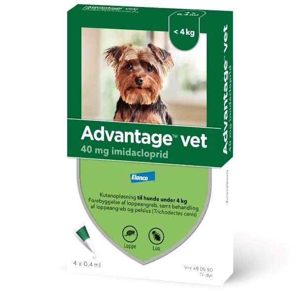 Advantage vet opløsning hund