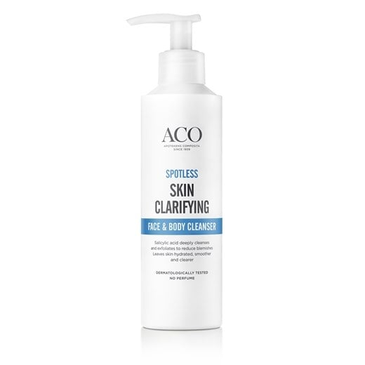 ACO spotless skin clarifying face & body cleanser ACO spotless skin clarifying face & body cleanser