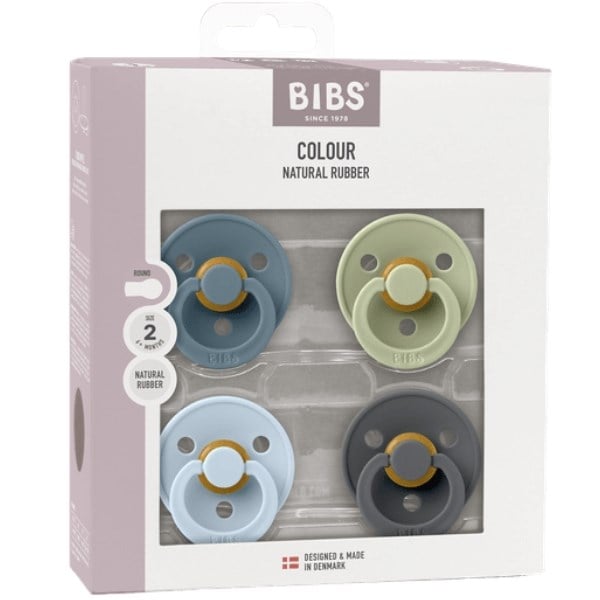 BIBS Colour size 2 petrol/sage/baby blue/iron