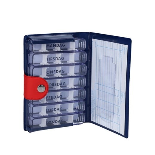 Medidos no 1 soft rød/mørkeblå