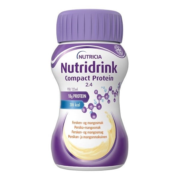 Nutridrink Compact Protein fersken/mango
