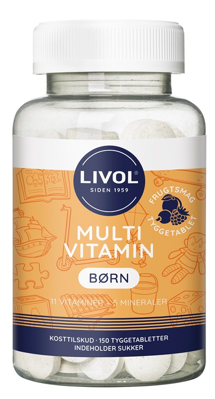 Livol multi børn frugtsmag