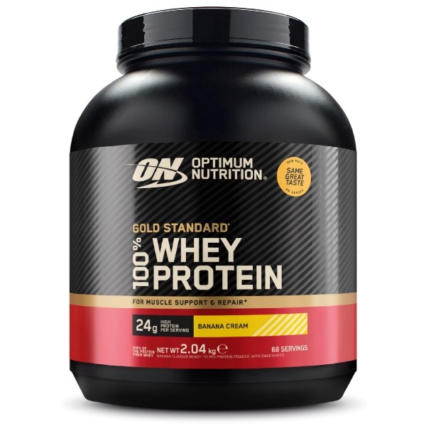 Optimum Nutrition gold standard 100% whey protein banana cream