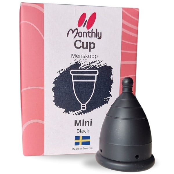 MonthlyCup mini black menstruationskop