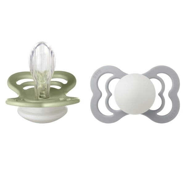 BIBS Supreme size 2 glow sage/cloud BIBS Supreme size 2 glow sage/cloud