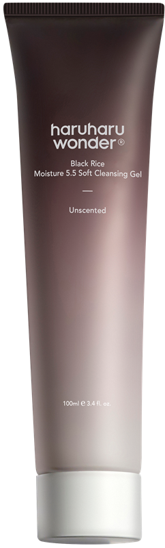 haruharu wonder black rice moisture 5.5 soft cleansing gel
