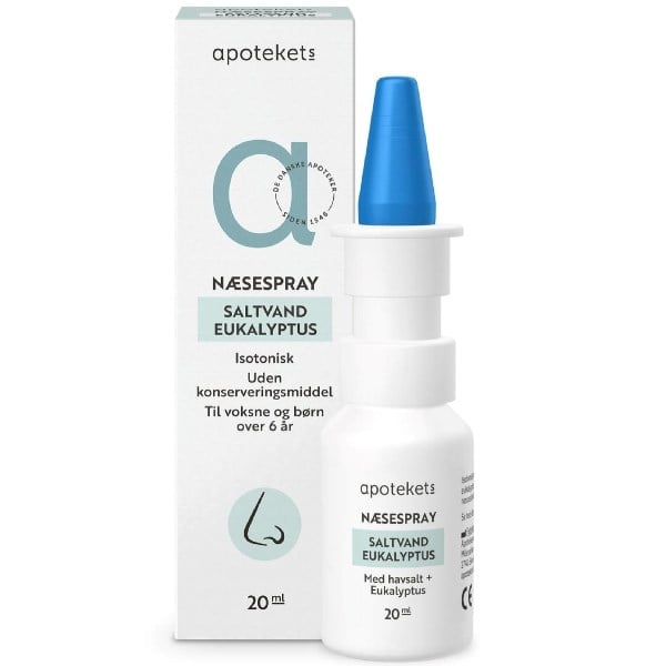 Næsespray med eucalyptus Næsespray med eucalyptus