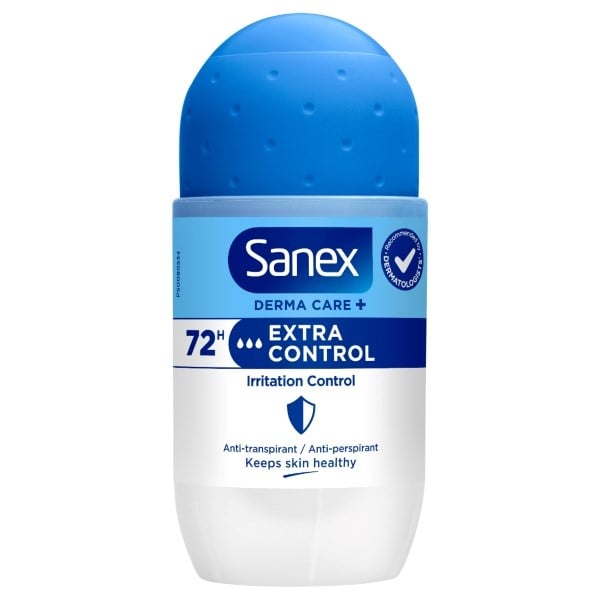 Sanex derma care+ extra control 72H deo roll-on