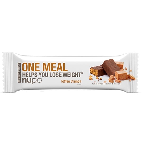 Nupo One Meal bar toffee crunch