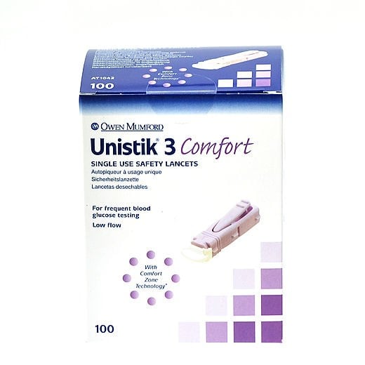 Unistik 3 comfort lancetter