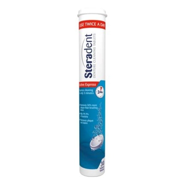 Steradent activ plus brusetabletter
