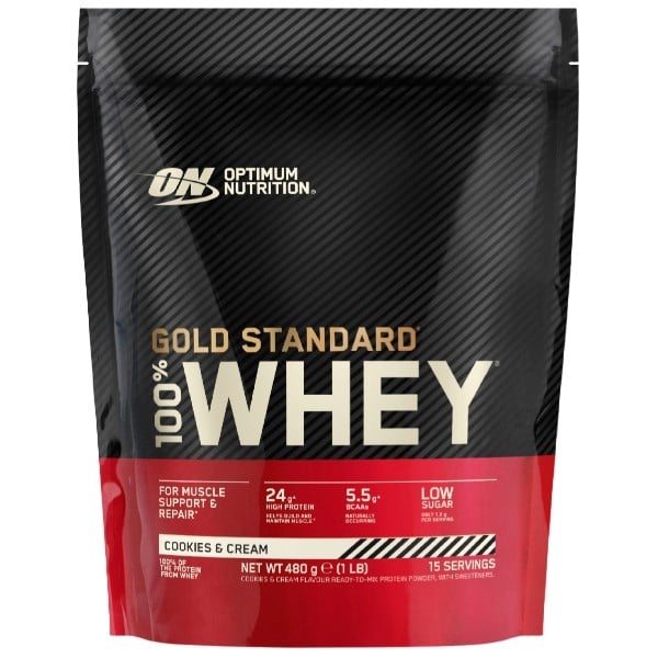 Optimum Nutrition gold standard 100% whey protein cookies & cream