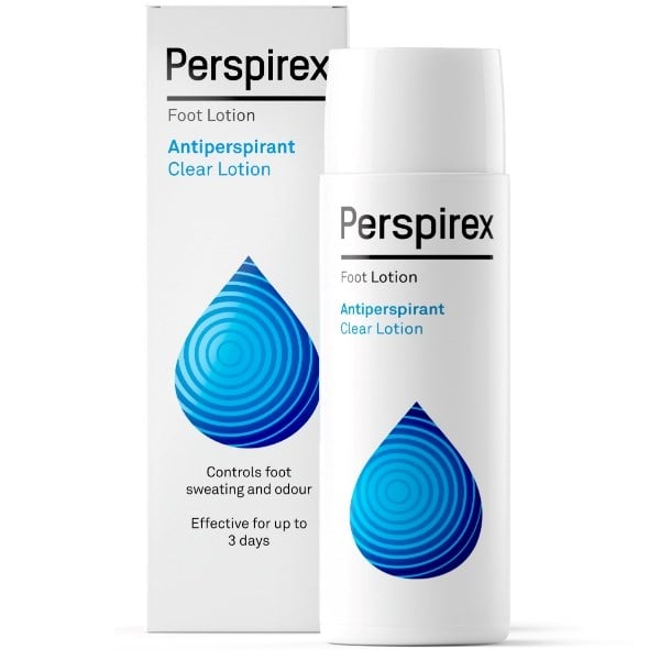 Perspirex antiperspirant foot lotion