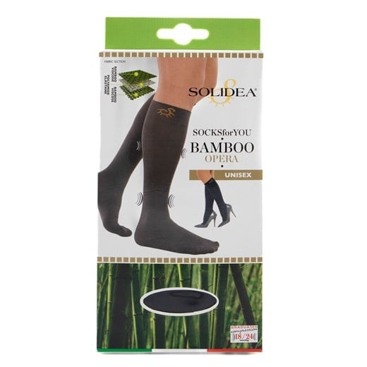 Solidea bamboo opera sort str. XXL