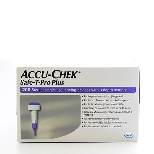 Accu-Chek Safe-T-Pro Plus engangsfingerprikker