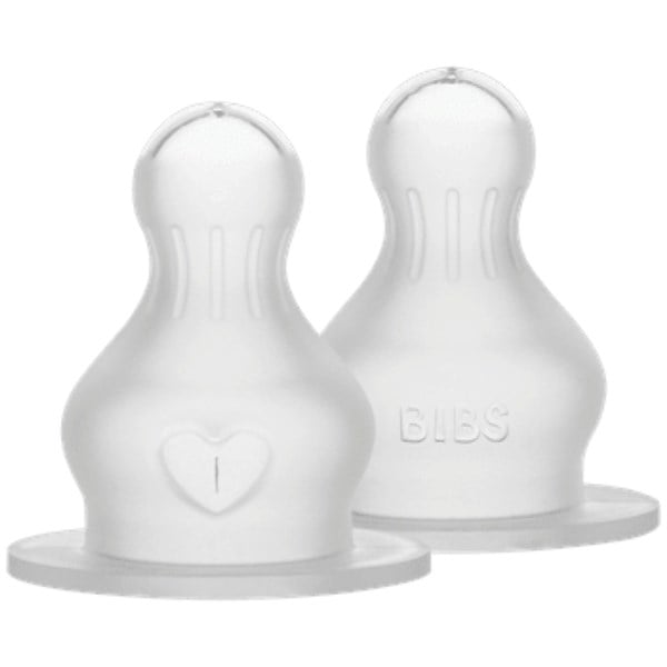 BIBS flaskesutter medium flow silicone