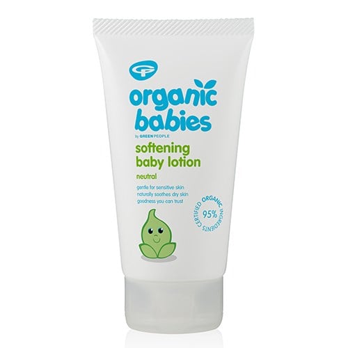 Green People organic babies softening baby lotion