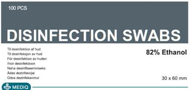 Disinfection swabs